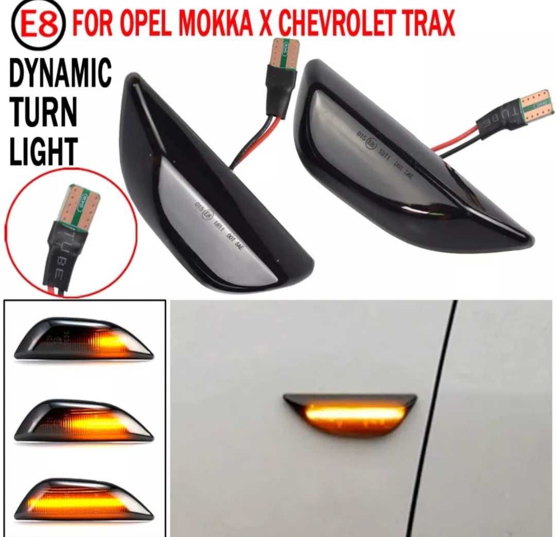 Бягащи мигачи динамични тип Dynamic LED Опел Opel Chevrolet
