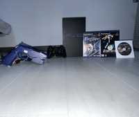Playstation 2 FAT с 3 игри,един джойстик,аксесоар и кабели(комплект)