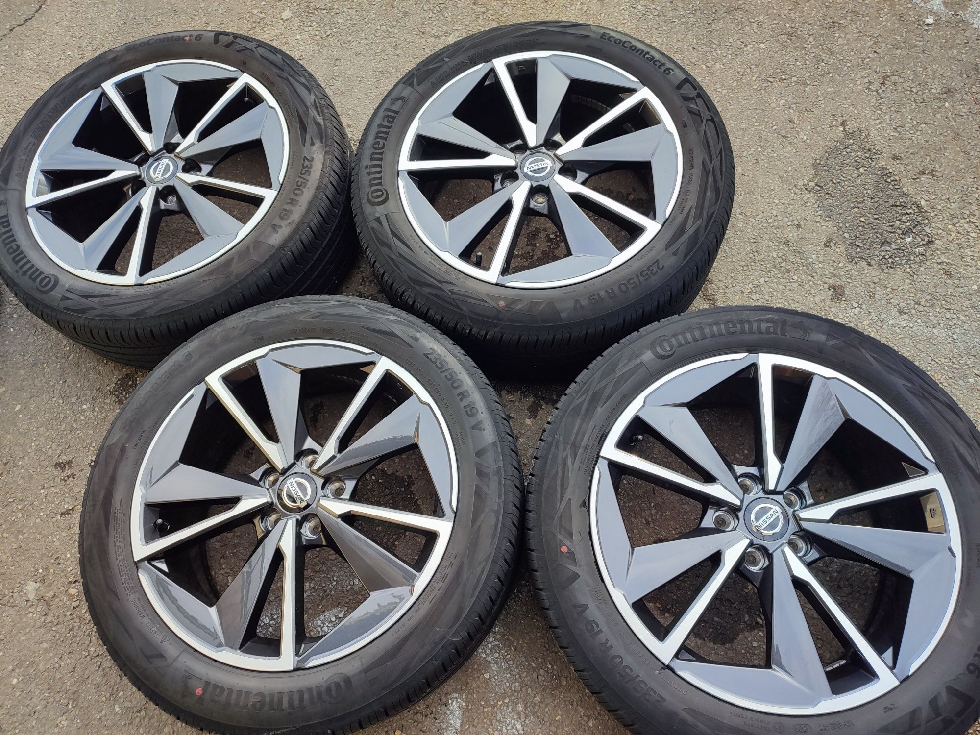 19" оригинални алуминиеви джанти за Nissan X trail/Qashqai.