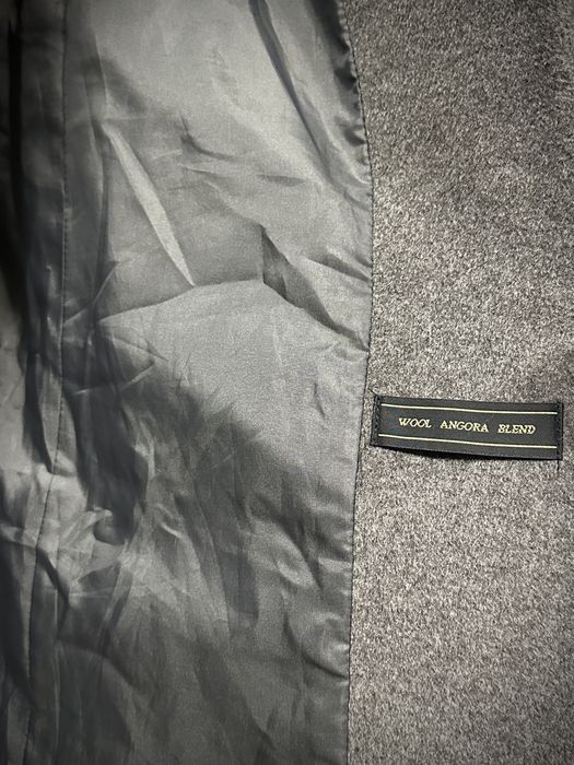 Palton lung elegant/70% wool, 10% angora