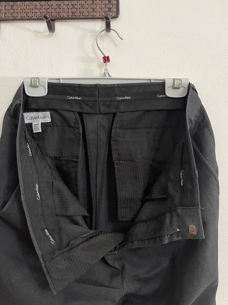 Pantaloni Calvin Klein Costum/ Stofa/ Eleganti/ Casual