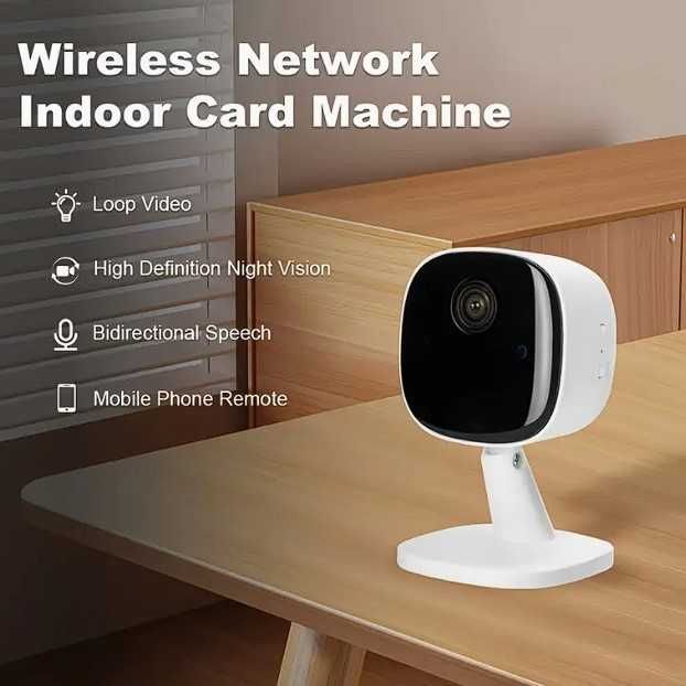 1080P HD WiFi Охранителна Камера с Нощно Виждане 360 Панорамен Изглед