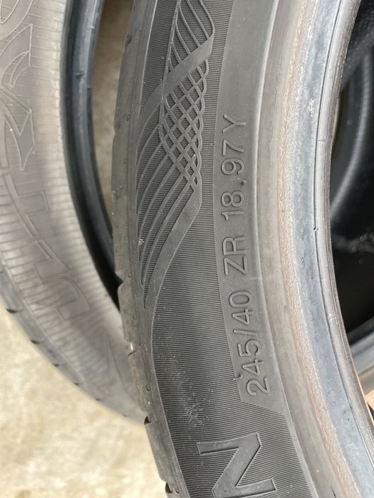 4бр Летни гуми 245/40/ZR18/265/35/спорт пакет/Vredestein Giugiaro