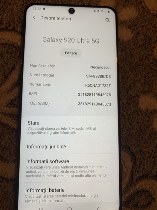 Samsung s20 ultra 5 g