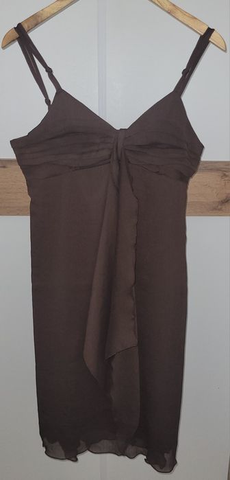 Платье TisSaia шоколадное