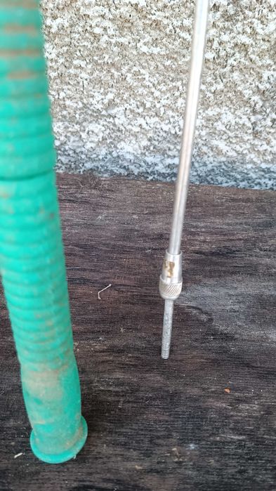 Стара въдица - алуминиева - руска - 185см