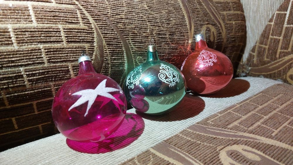 Продаются советские ёлочные игрушки