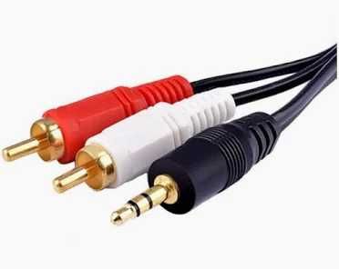 Cablu Audio Jack 3.5 mm - 2RCA, 1.5 M
