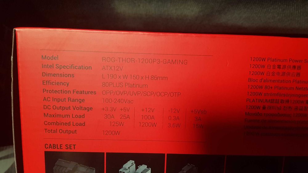Asus ROG THOR 1600W Titanium III