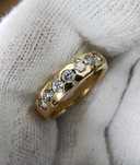 Jubilee Aniversar Eternity Inel Aur Galben 18K Cu Diamante