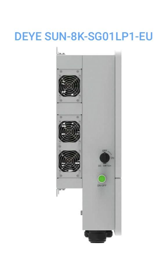 Однофазный Гибридный солнечный инвертор DEYE SUN-8K-SG01LP1-EU
