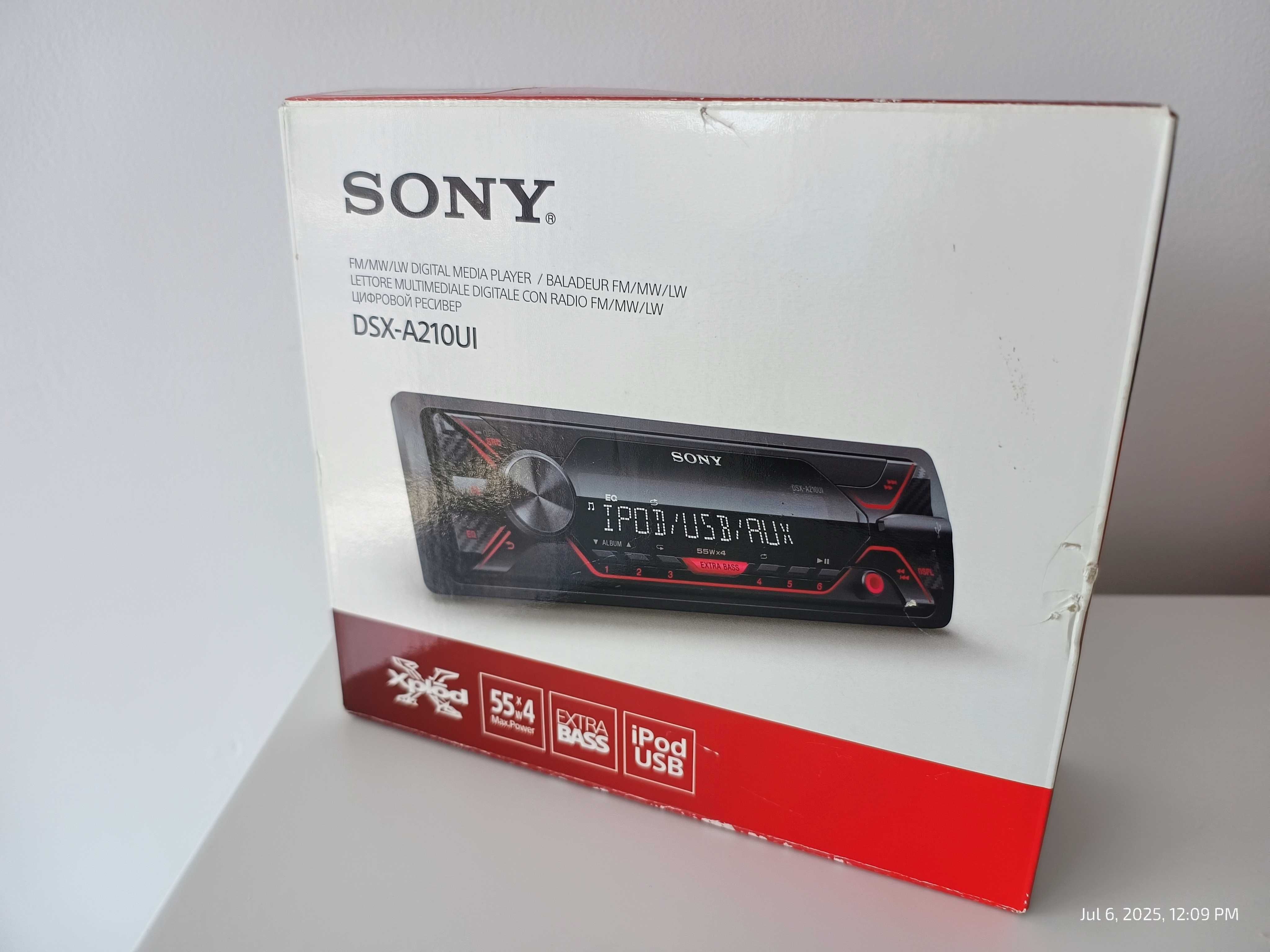 SONY Radio CD MP3 USB - fără mască