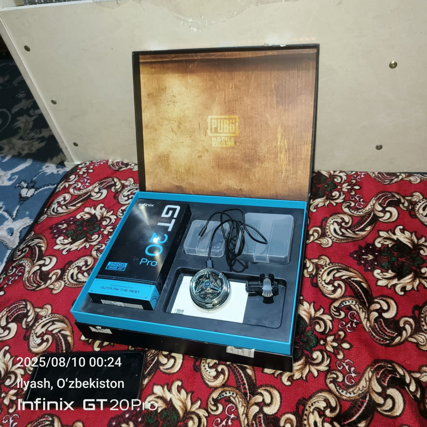 Infinix gt20 pro PUBG 120 FPS obmen Iphone 11 pro maxga