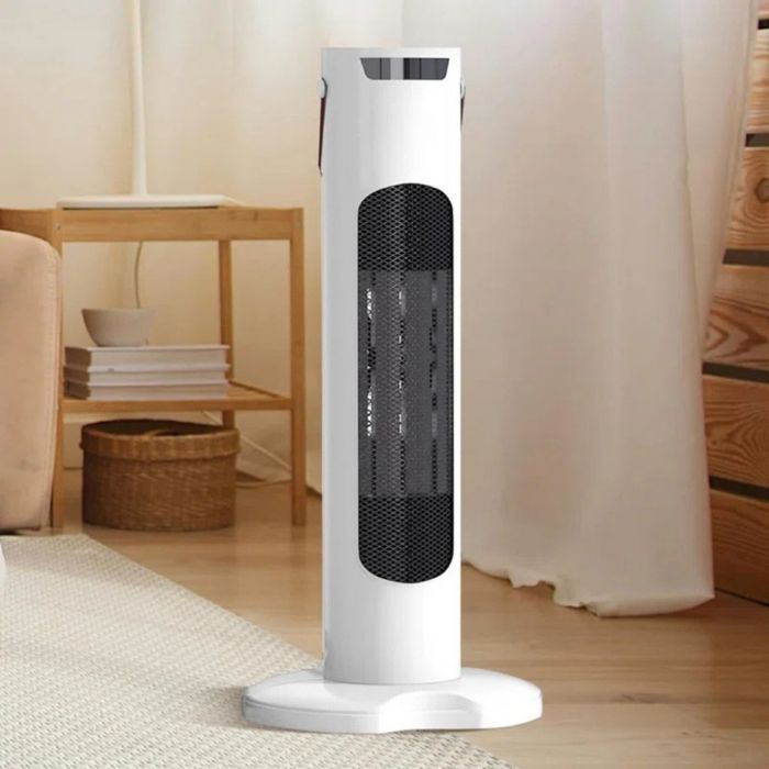 Вентилаторна печка 2-в-1 с керамичен нагревател, осцилация 60°, дистан