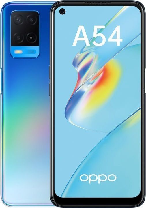 Oppo a54 голубой