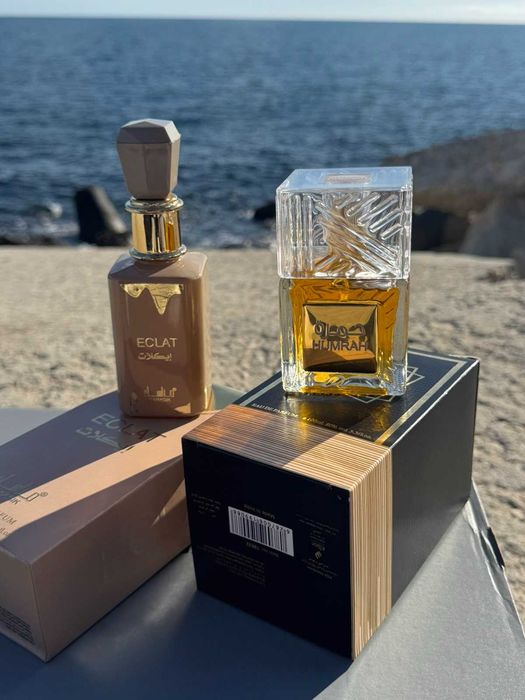 Комплект арабски парфюми за него и нея Aswad aqua и Eclat Vanilla