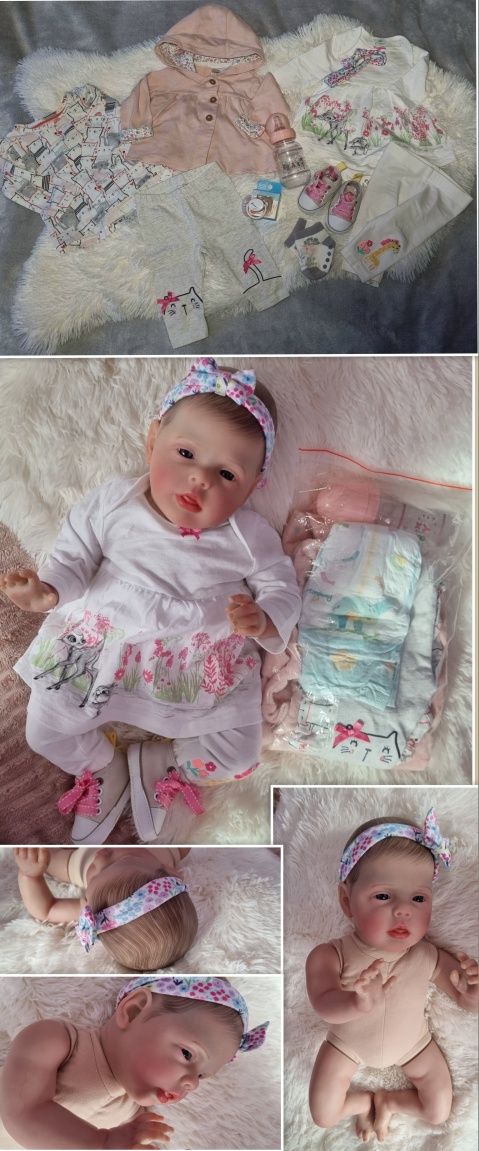 Fetita reborn de colectie