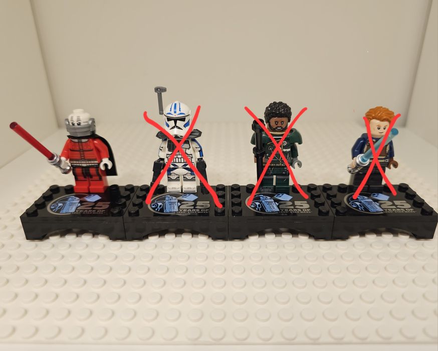 Minifigurine aniversare LEGO Star Wars