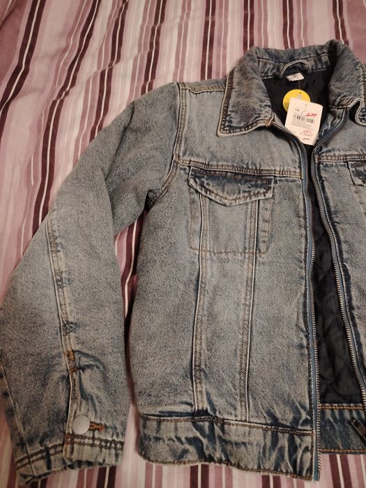 Geaca blugi băieți ,matlasată noua