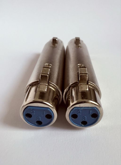 Vand 2 adaptoare Xlr mama -> xlr mama