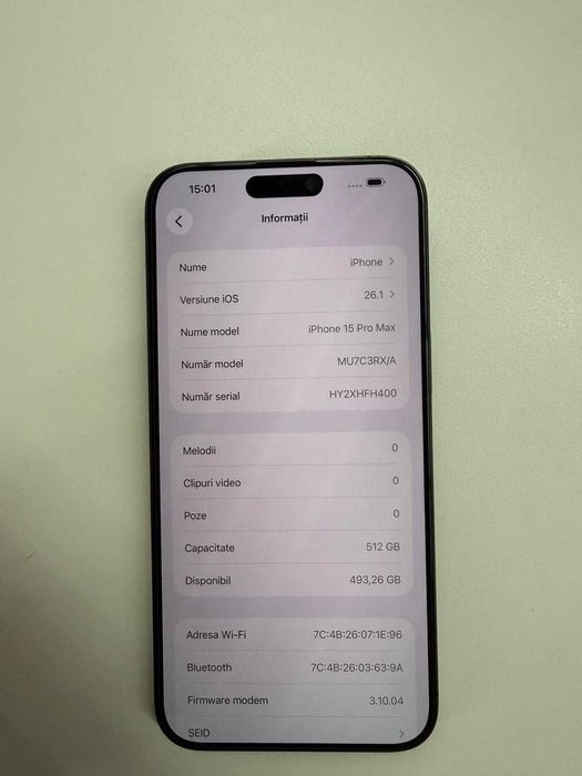 Iphone 15 Pro Max 512gb