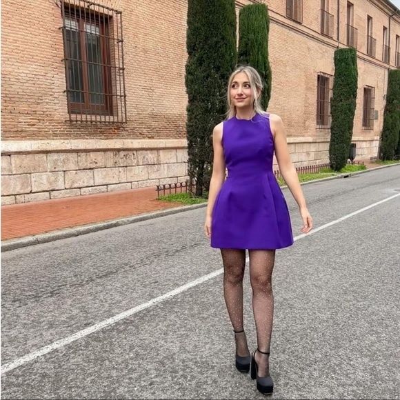 Rochie eleganta mov