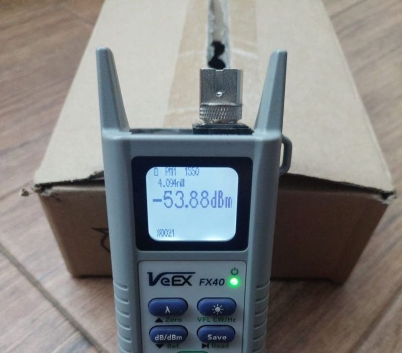 Optical Power Meter fiber optic powermetru
fibra optica