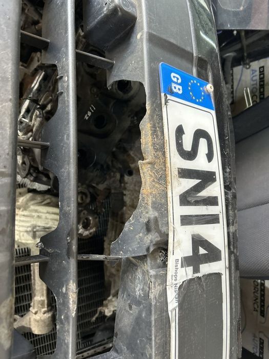 Bara fata Nissan Qashqai J11 2013 - 2017 NEGRU (1197) model fara spalatoare far