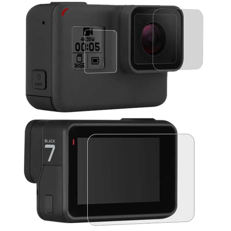 Стъклен протектор за дисплей и обектив на GOPRO Hero 5 7 9 11 12