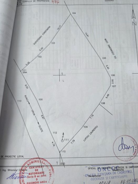 Teren intravilan Runcu Dambovita
