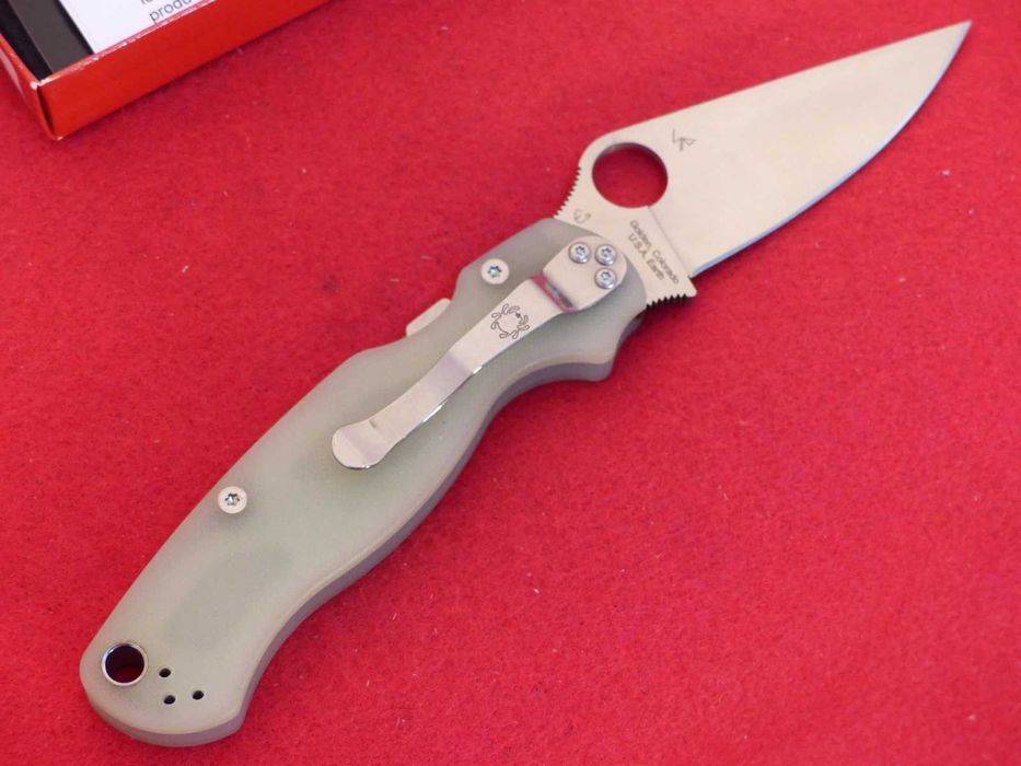 Cutit Briceag Spyderco USA Paramilitary 2 Sprint Jade G10 C81GM4P2