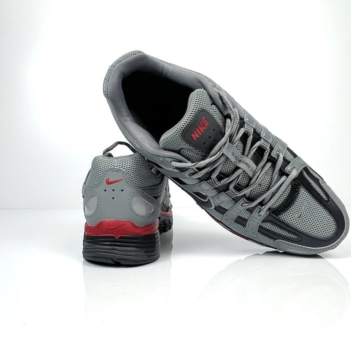 Nike P-6000 Cool Grey University Red | Размери 41-45 | Нови