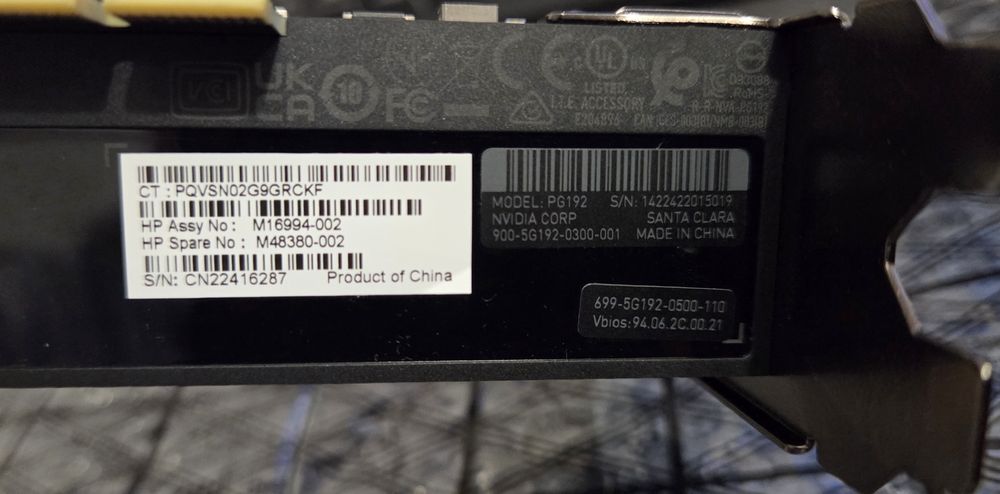 Placa Video Nvidia RTX A2000 6Gb DDR6 Normal Profile