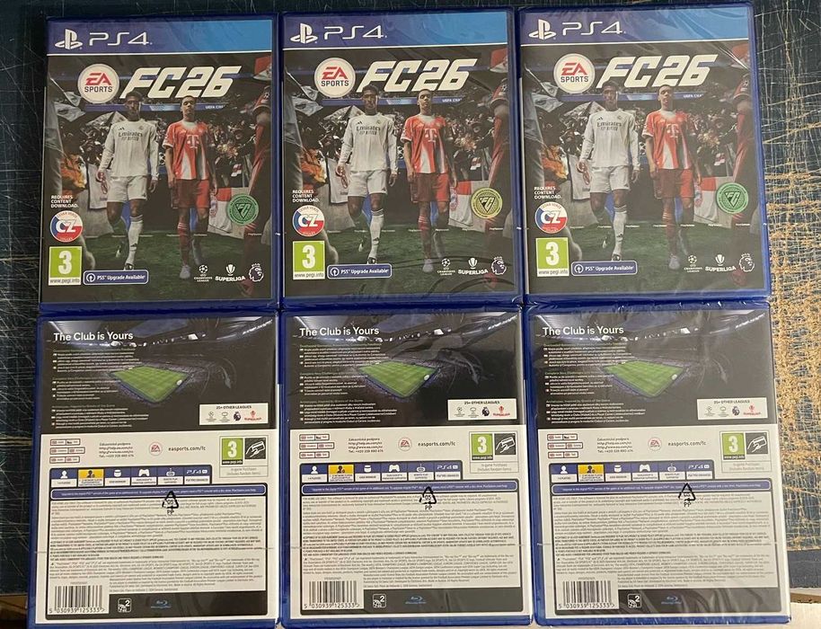 Joc EA Sports FC 26 pentru PlayStation 4, sigilate, compatibile PS5