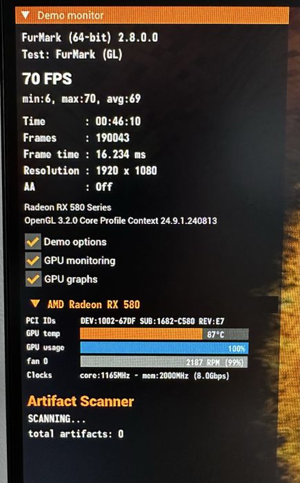 Setup gaming complet Ryzen 5 / RX580 / 16GB / 2 monitoare / periferice