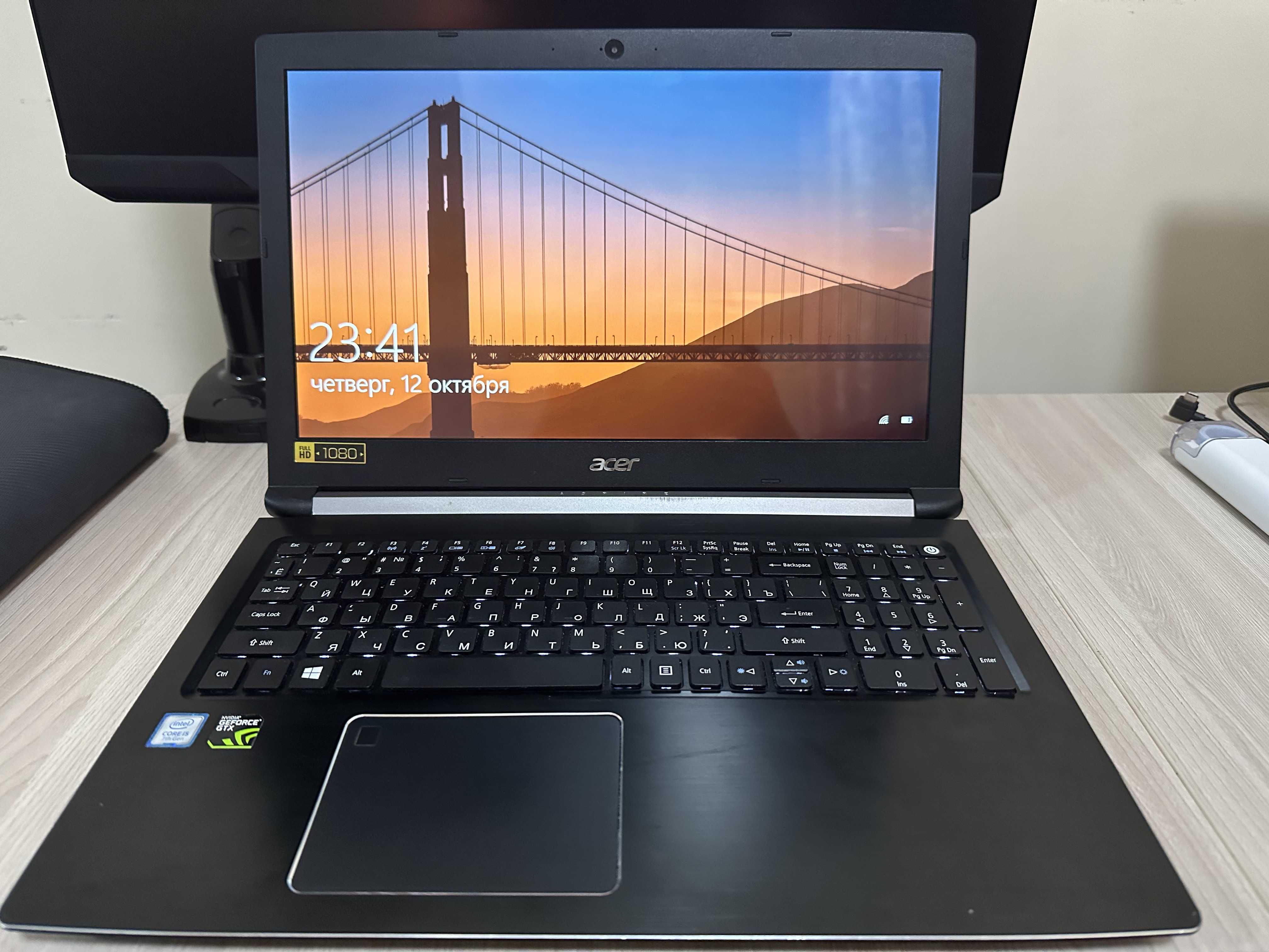 Ноутбук Acer Aspire 7 в отличном состоянии