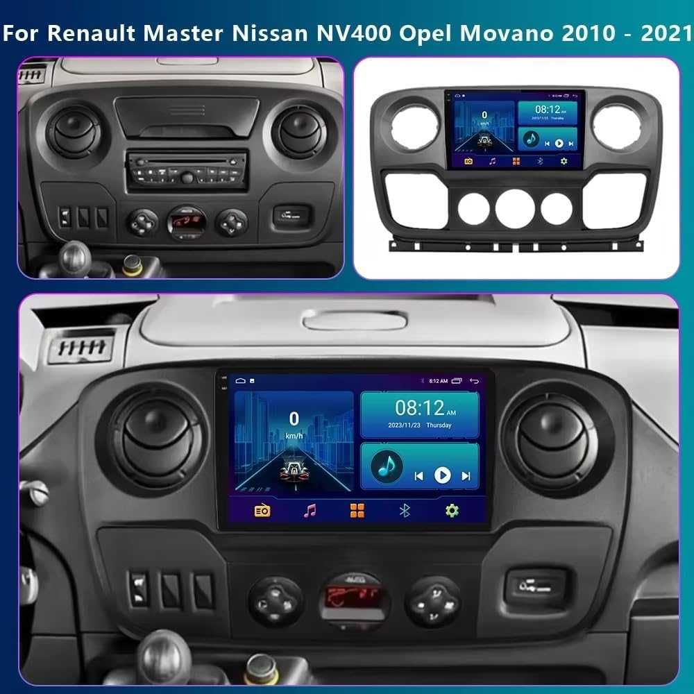 Мултимедия Renault Master Nissan NV400 Opel Movano Android Навигация