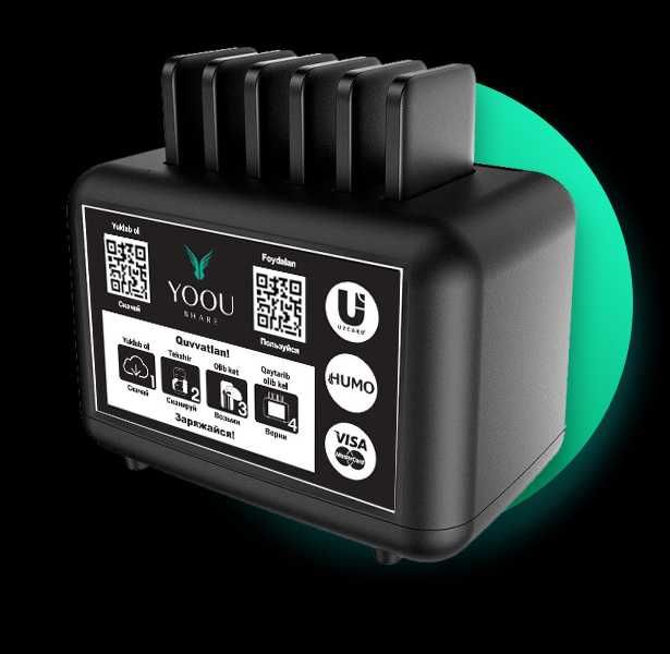 Yoou Power kompaniyasi, Powerbank ijarasi franshizasi