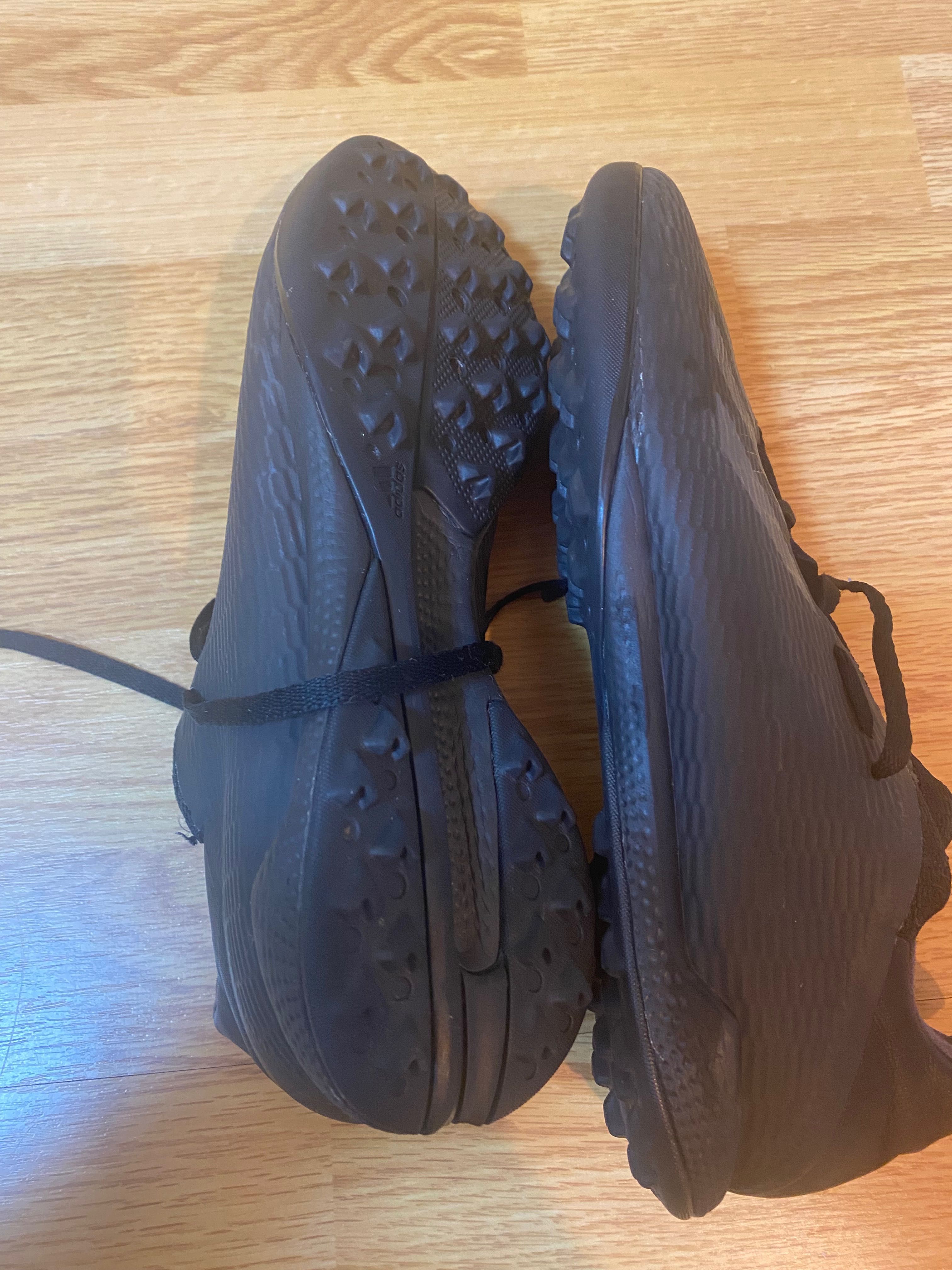 Ghete fotbal sintetic Adidas X negri marime 40