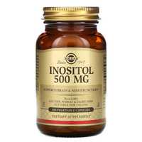 Solgar, Inositol, 500 mg, 100 Veg Capsules