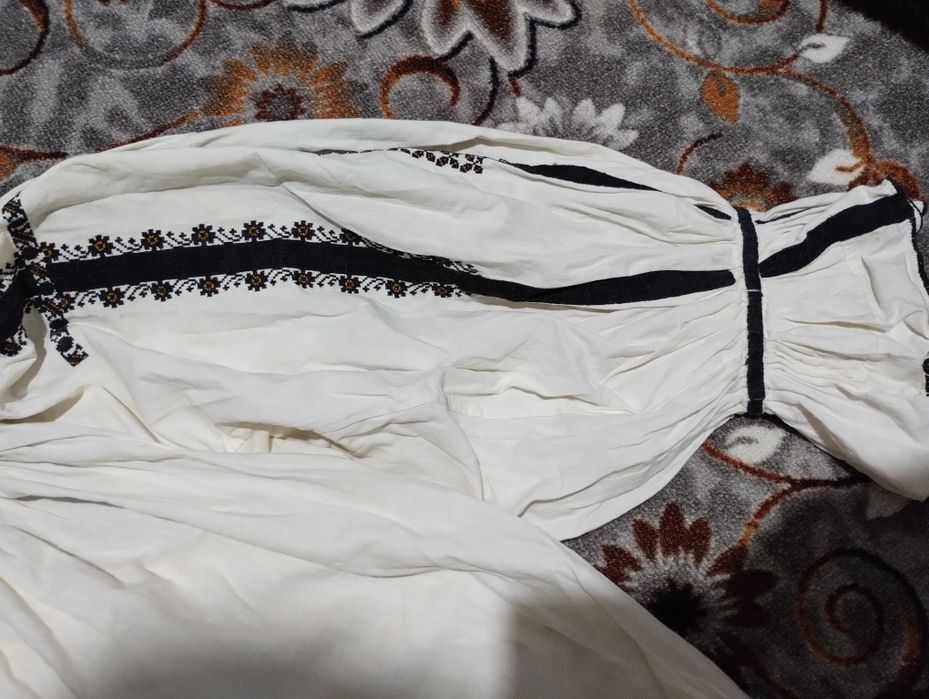 Cămașă in  veche   populara olteneasca veche din in