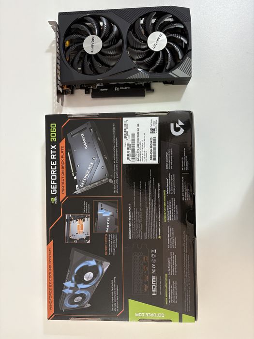 Gigabyte GeForce RTX 3060 OC 12GB garantie 2 ani