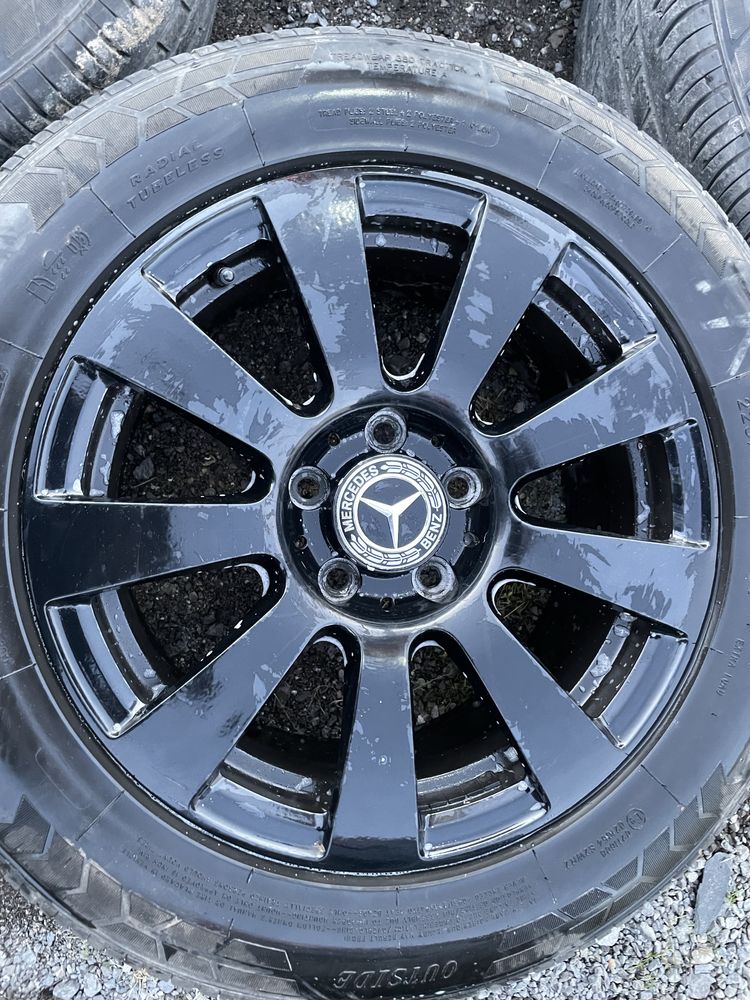 4Броя оригинални алуминиеви джанти за Mercedes 5x112 16цола