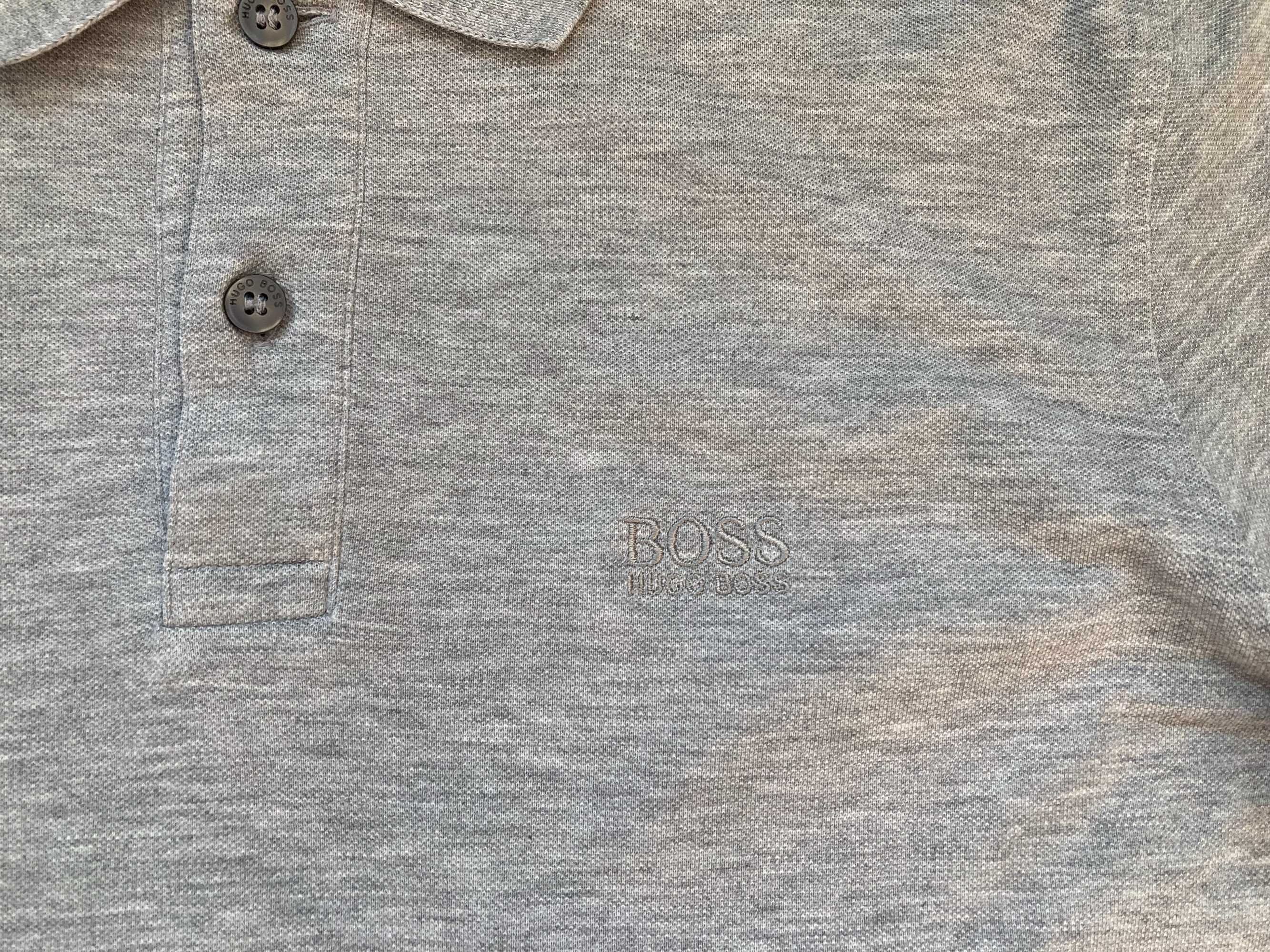Hugo Boss Pima Cotton Firenze Logo мъжка поло тениска  S Regular Fit