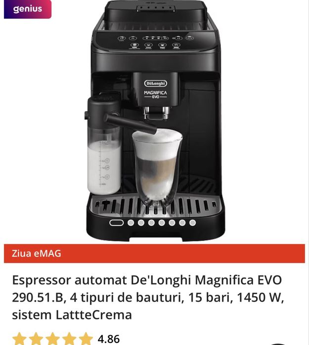 Expresoe cafea-De’Longhi