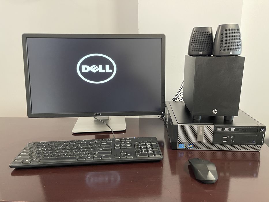 Calculator Dell i5 12gb RAM Wi-Fi placa video + sistem audio 2+1 HP