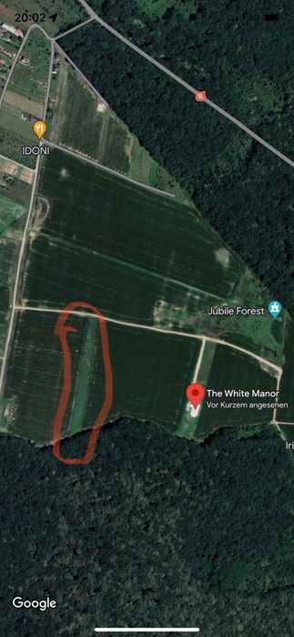 Vand teren intravilan cu deschidere la Padurea Snagov 7506mp