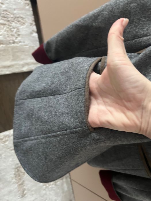 Sacou gri damă din lana