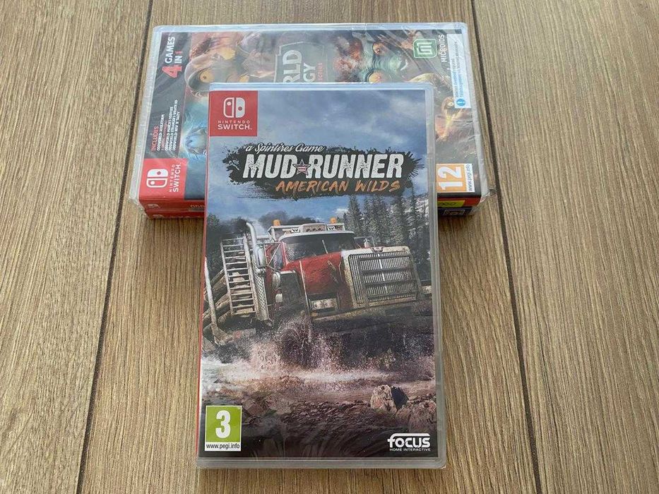 Новый Spintires: MudRunner American Wilds Nintendo Switch/ Нинтендо