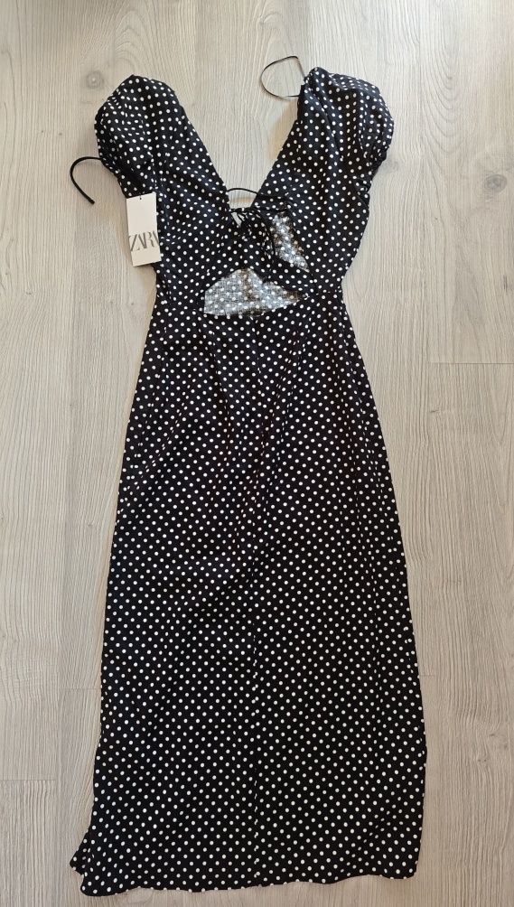 Рокля на точки Zara